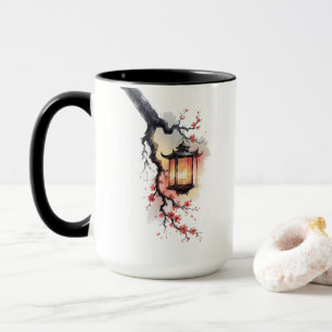 Amita - Kirschblütenlaternen-Zwillinge Tasse