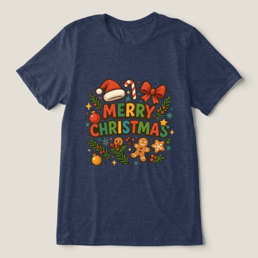 AMITA | Merry Christmas Party Tee (Design Vorderseite)
