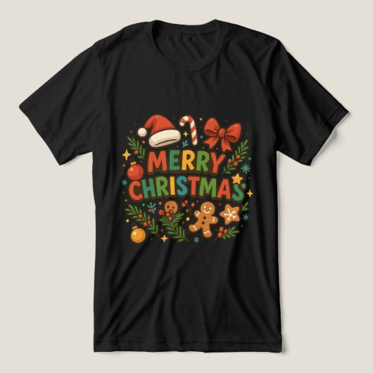 AMITA | Merry Christmas Party Tee (Design Vorderseite)