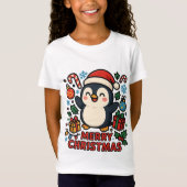 AMITA | Merry Christmas Penguin T-Shirt (Vorderseite)