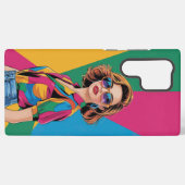 AMITA | Retro Color Pop Style Girl  Samsung Galaxy Hülle (Rückseite (Horizontal))