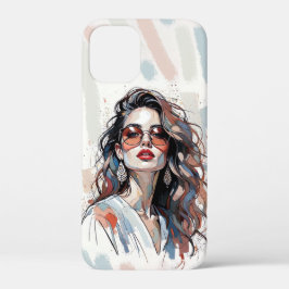AMITA | Soft Pastel Art Frau Handyhüllen Case-Mate iPhone Hülle