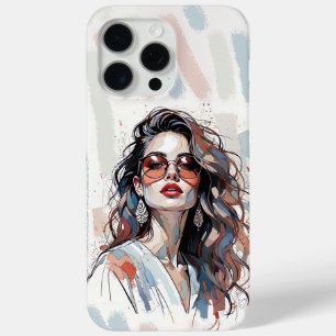 AMITA Soft Pastel Art Frau Handyhüllen Case-Mate iPhone Hülle