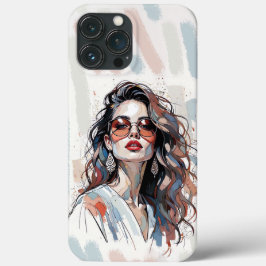 AMITA | Soft Pastel Art Frau Handyhüllen Case-Mate iPhone Hülle