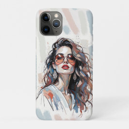 AMITA | Soft Pastel Art Frau Handyhüllen Case-Mate iPhone Hülle