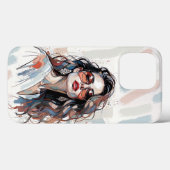 AMITA | Soft Pastel Art Frau Phone Cases (Rückseite (Horizontal))