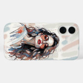 AMITA | Soft Pastel Art Woman Phone Cases (Rückseite (Horizontal))