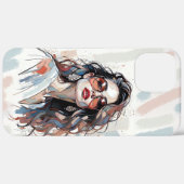 AMITA | Soft Pastel Art Woman Phone Cases (Hinten (horizontal))