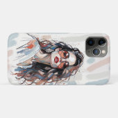 AMITA | Soft Pastel Art Woman Phone Cases (Rückseite (Horizontal))
