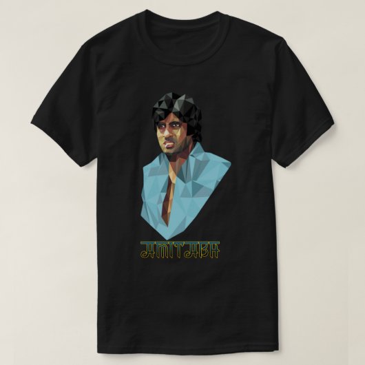 Amitabh Bachchan Retrolook T-Shirt (Design vorne)