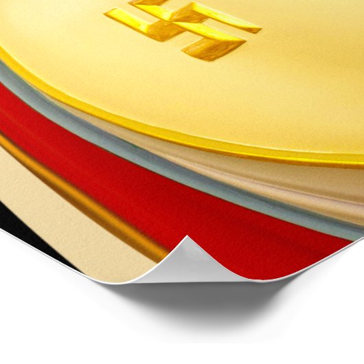 Amitabha Buddha 03 Poster (Ecke)