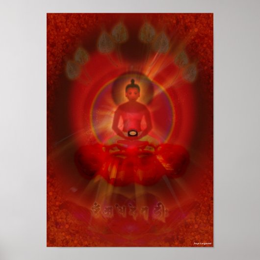'Amitabha Buddha' Poster (Vorne)