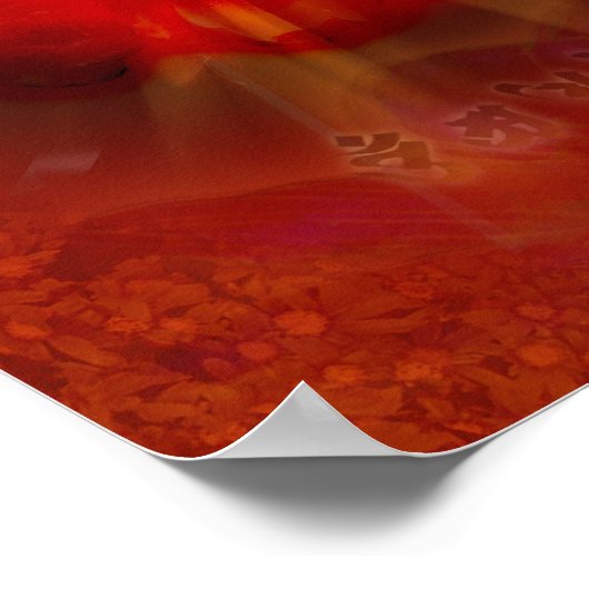 'Amitabha Buddha' Poster (Ecke)