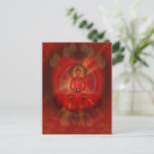 'Amitabha Buddha' Postkarte (Stehend Vorderseite)