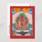 Amitabha Buddha Postkarte (Vorne/Hinten)