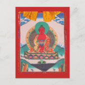 Amitabha Buddha Postkarte (Vorderseite)