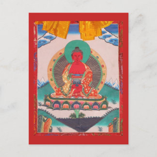Amitabha Buddha Postkarte