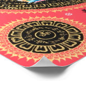 Amitabha Buddha Thangka Poster (Ecke)