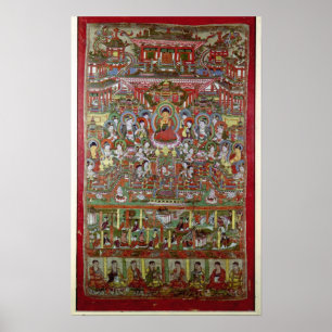 Amitabha-Paradies Poster
