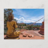 Amitabha Stupa und Friedenspark Postkarte (Vorderseite)