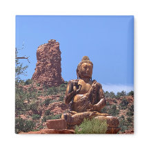 Amitabha Stupa und Friedenspark Sedona Foto Magnet