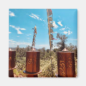 Amitabha Stupa und Friedenspark Sedona Foto Magnet (Vorne)