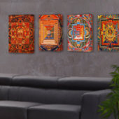 Amitayus Mandala Leinwanddruck