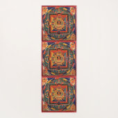 Amitayus Mandala Thangka mit Monogramm Yogamatte (Rückseite)