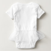 Amitola unisex rainbow baby name baby strampler (Rückseite)