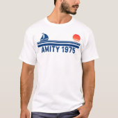 Amity 1975 Retro T-Shirt (Vorderseite)