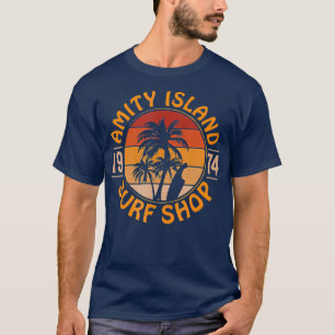 Amity Island Surf Shop Vintage 1974 T-Shirt