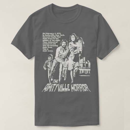 AMITYVILLE HORROR T-Shirt (Design vorne)