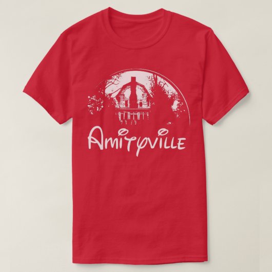 Amityville Unisex Horror Movies T-Shirt (Design vorne)