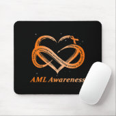 AML Warrior I'm Fine Acute Myeloid Leukemia Awaren Mousepad (Mit Mouse)