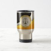 AMLA Reise-Tasse - voller Hintergrund-Entwurf Reisebecher (Mittel)