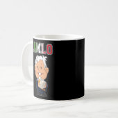 Amlo mexikanischer Präsident Lopez Obrador Preside Kaffeetasse (Vorderseite Links)