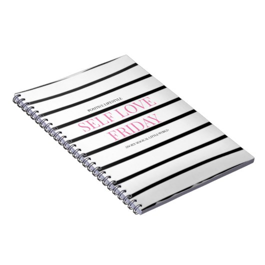 AMLW Self Liebe Friday Journal Notizblock (Rechte Seite)