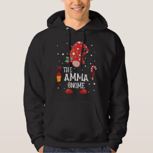 Amma Gnome passt Familie Weihnachten Gnome Paj Hoodie