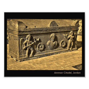 Amman Citadel Coffin Fotodruck