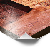 Amman Citadel Fotodruck (Ecke)