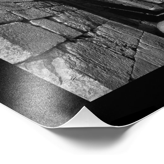 Amman Citadel Fotodruck (Ecke)