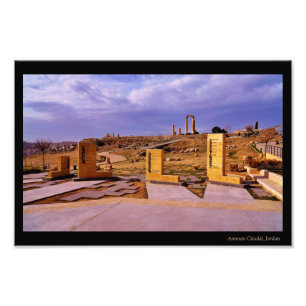 Amman Citadel Fotodruck