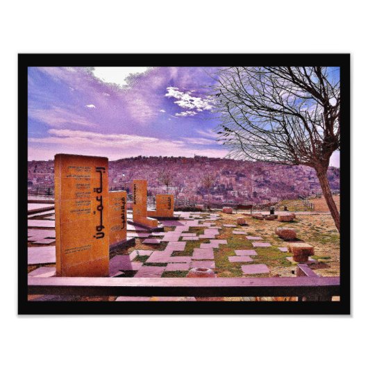 Amman Citadel Fotodruck (Vorne)