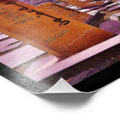 Amman Citadel Fotodruck (Ecke)