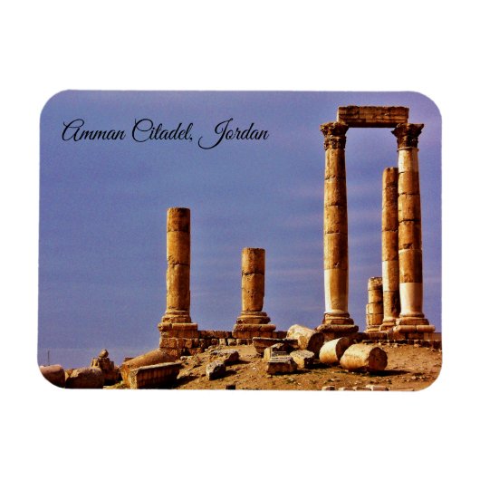 Amman Citadel, Jordanien Magnet (Horizontal)