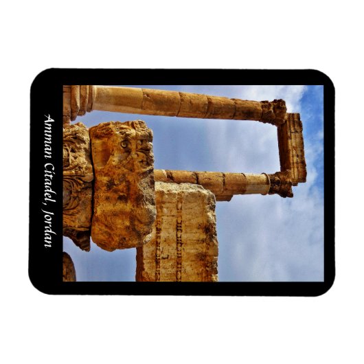 Amman Citadel, Jordanien Magnet (Horizontal)