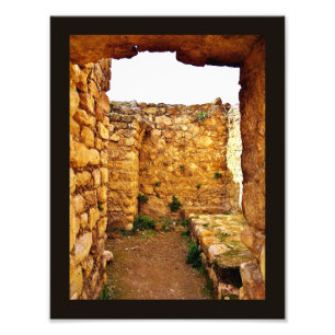 Amman Citadel Ruins Fotodruck
