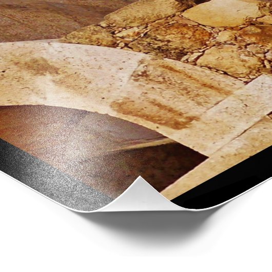 Amman Citadel Ruins Fotodruck (Ecke)