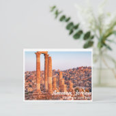 Amman Jordan mit Citadel Postcard Postkarte (Stehend Vorderseite)
