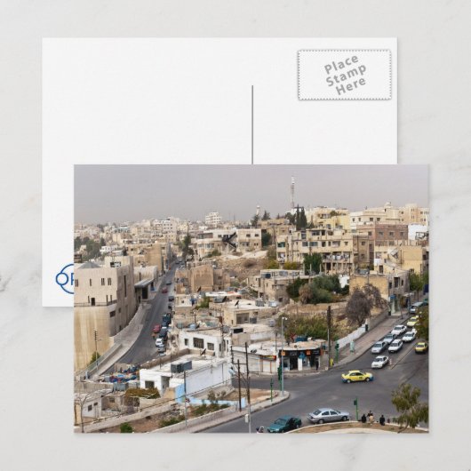 Amman Jordan Postcard Postkarte (Vorne/Hinten)